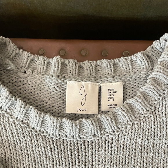 Joie Light Blue Crew Neck Sweater - Picture 9 of 11